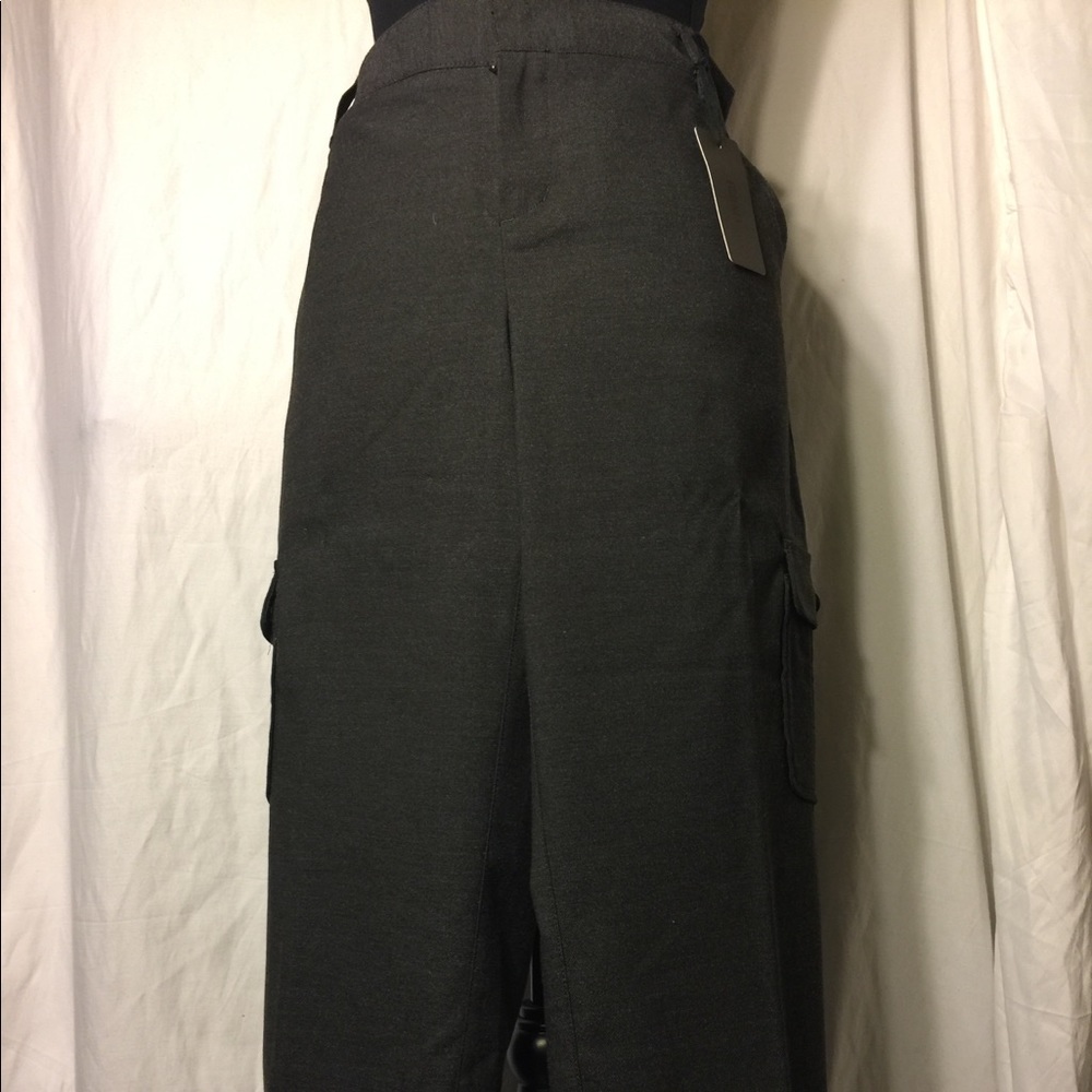 Firenze Charcoal Crop Pants